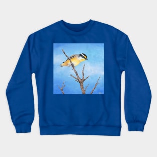 Pardon Me, Mr. Pardalote (Striated Pardalote) Crewneck Sweatshirt